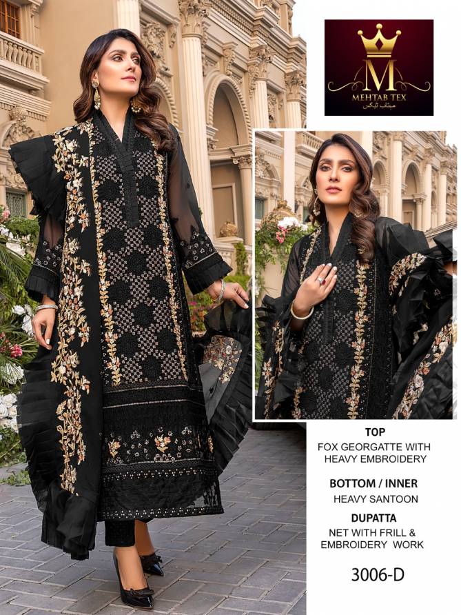 Mehtab Tex 3006 Hit New Latest Festive Wear Pakistani Salwar Suits Collection